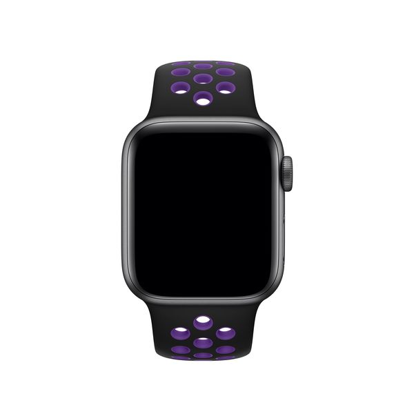 Apple Watch 40mm Black/Hyper Grape Nike Sport Band &ndash; S/M &amp; M/L
