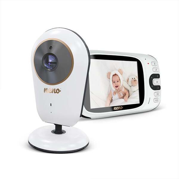 Neno Vera 3,2 tums videobabyvakt - vit