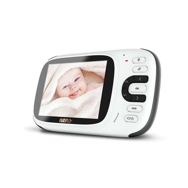 Neno Vera 3,2 tums videobabyvakt - vit