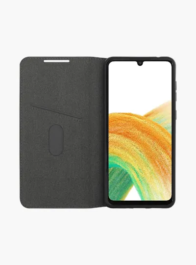 Dbramante1928 Oslo, Galaxy A33 - Folio Case, Black