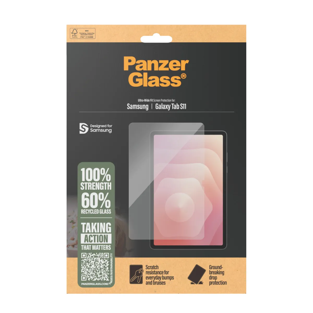 PanzerGlass Screen Protector Samsung New Tab S 2025 UWF