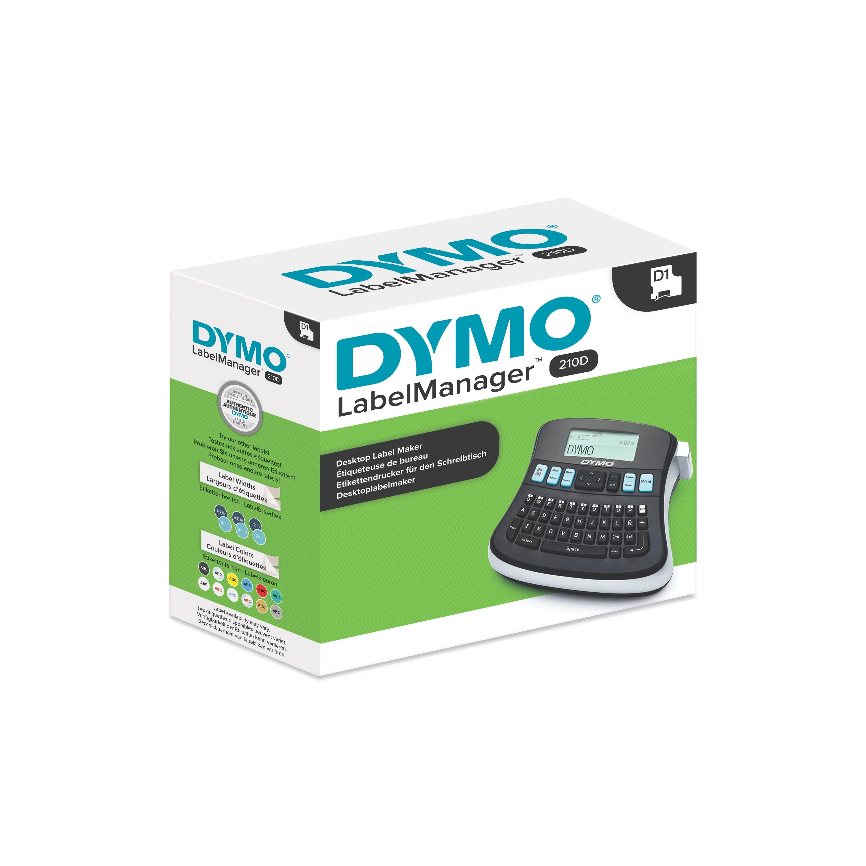 Dymo LabelManager 210D -tarrakirjoitin (QWERTY)