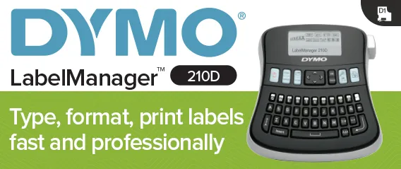 Dymo LabelManager 210D - label maker (QWERTY)