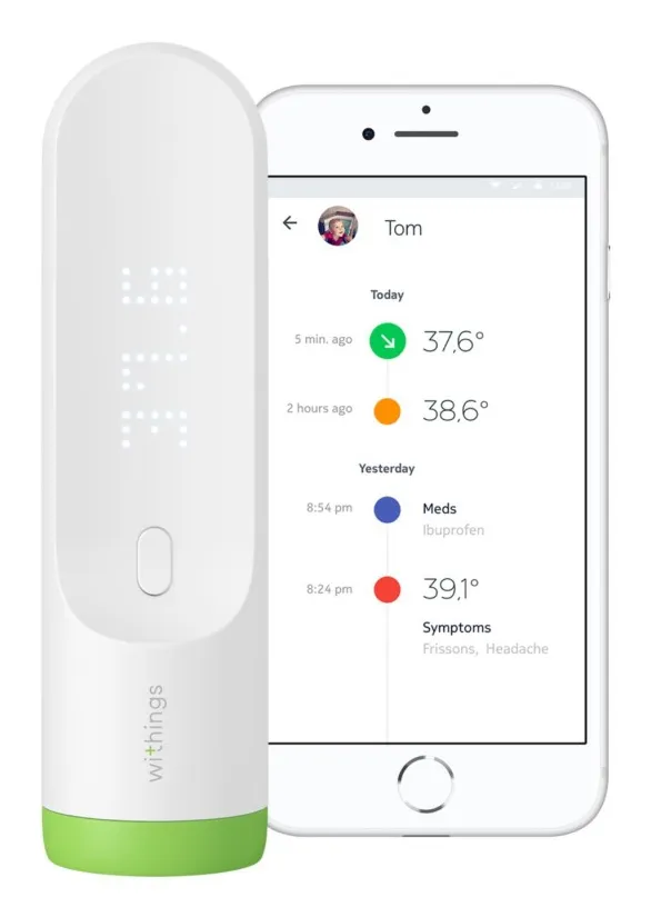 Withings Thermo -kuumemittari Withings Thermo -kuumemittari