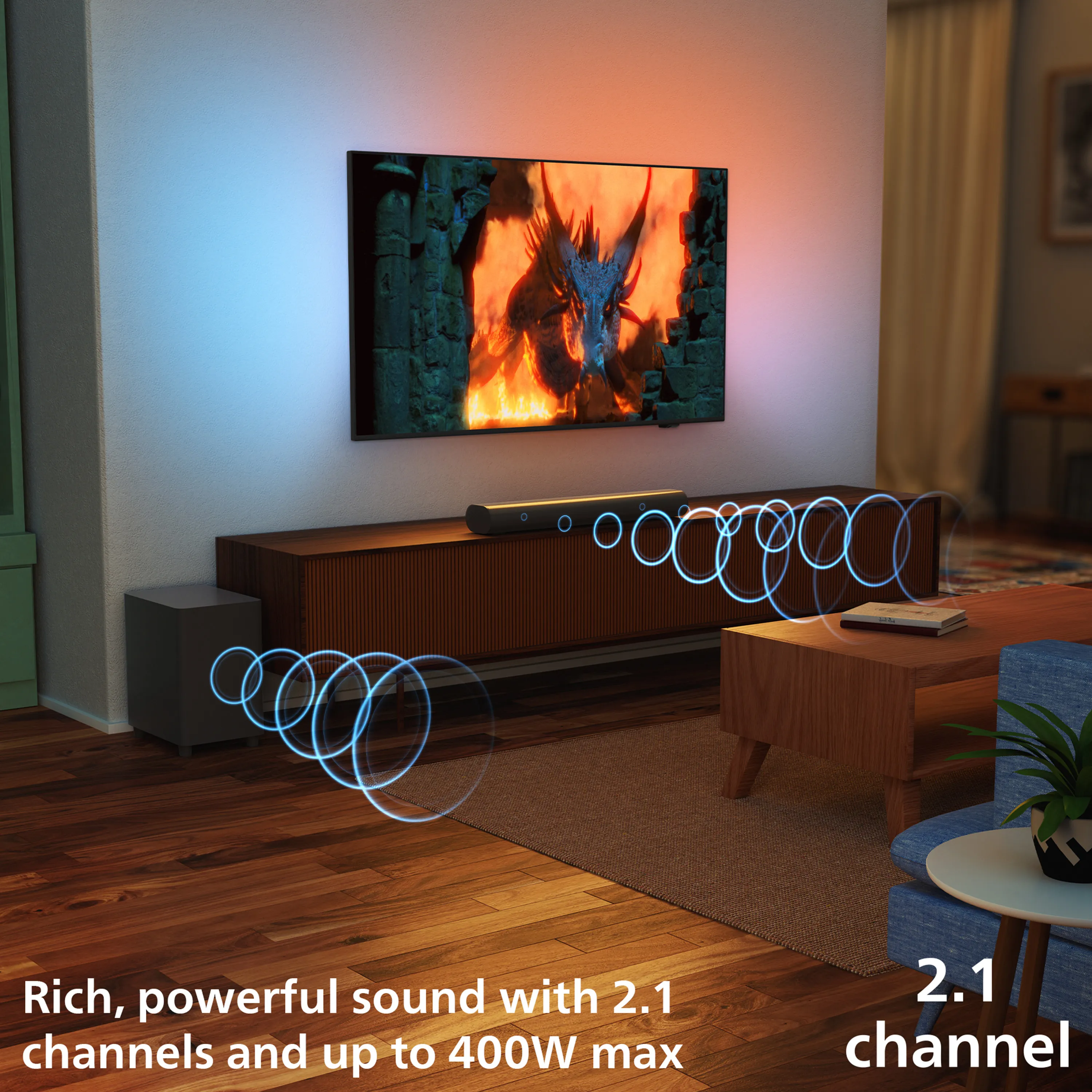 Philips B6100 - soundbar