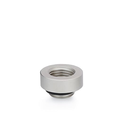 Thermal Grizzly DeltaMate TG-DM-FIT-0205, G1/4 Extender, 7 mm, Matt Nickel