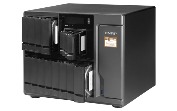 外付けハードディスク・ドライブ QNAP TS-1635AX 16-bay NAS Qnap TS-1635AX-8G, 16-bay - Personal Cloud NAS - Multitronic