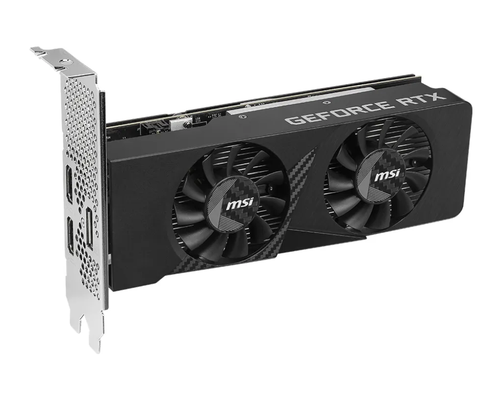 MSI GeForce RTX 3050 LP E 6 Gt OC -näytönohjain