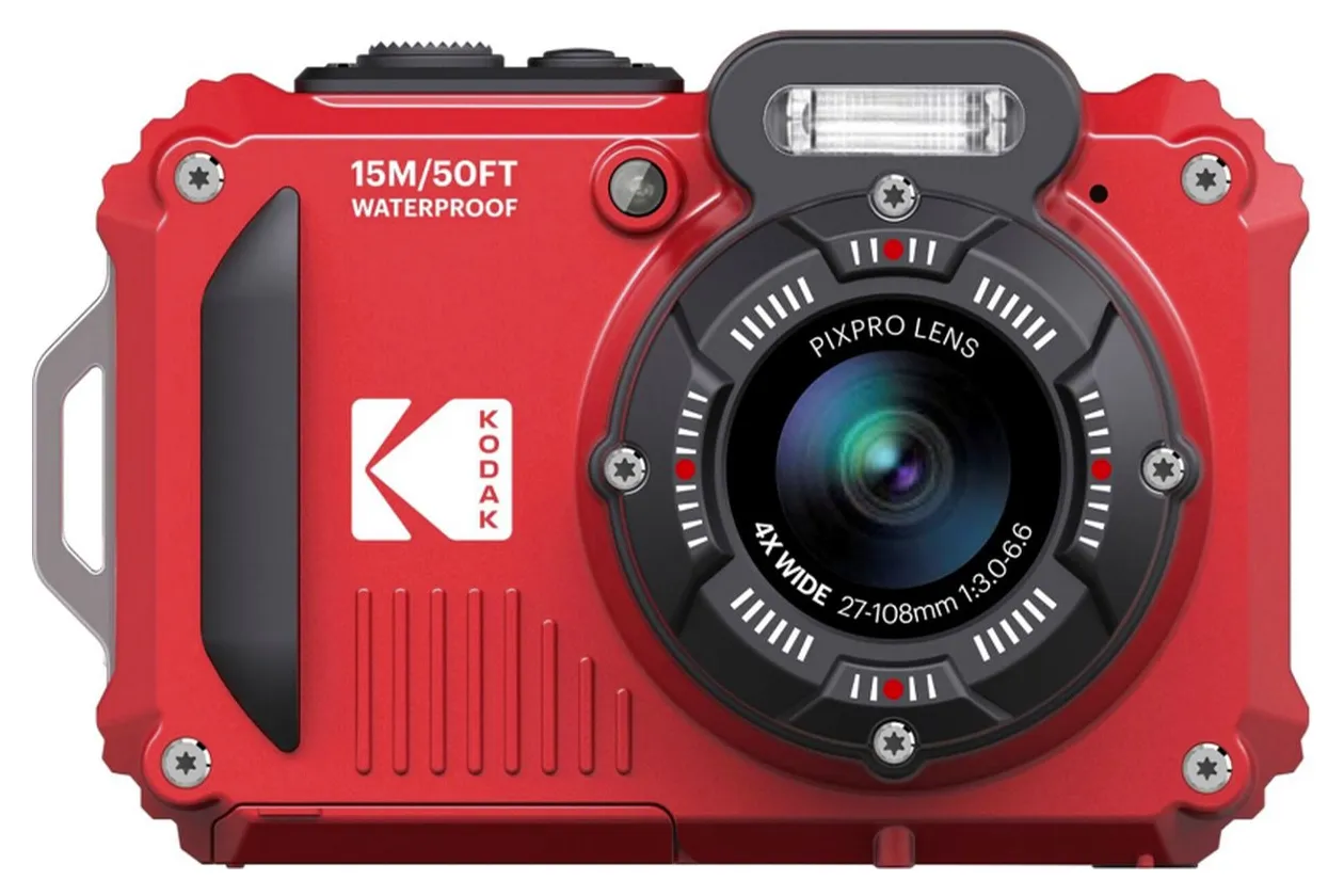 kodak Pixpro WPZ2 - Wifi digitalkamera, r&ouml;d