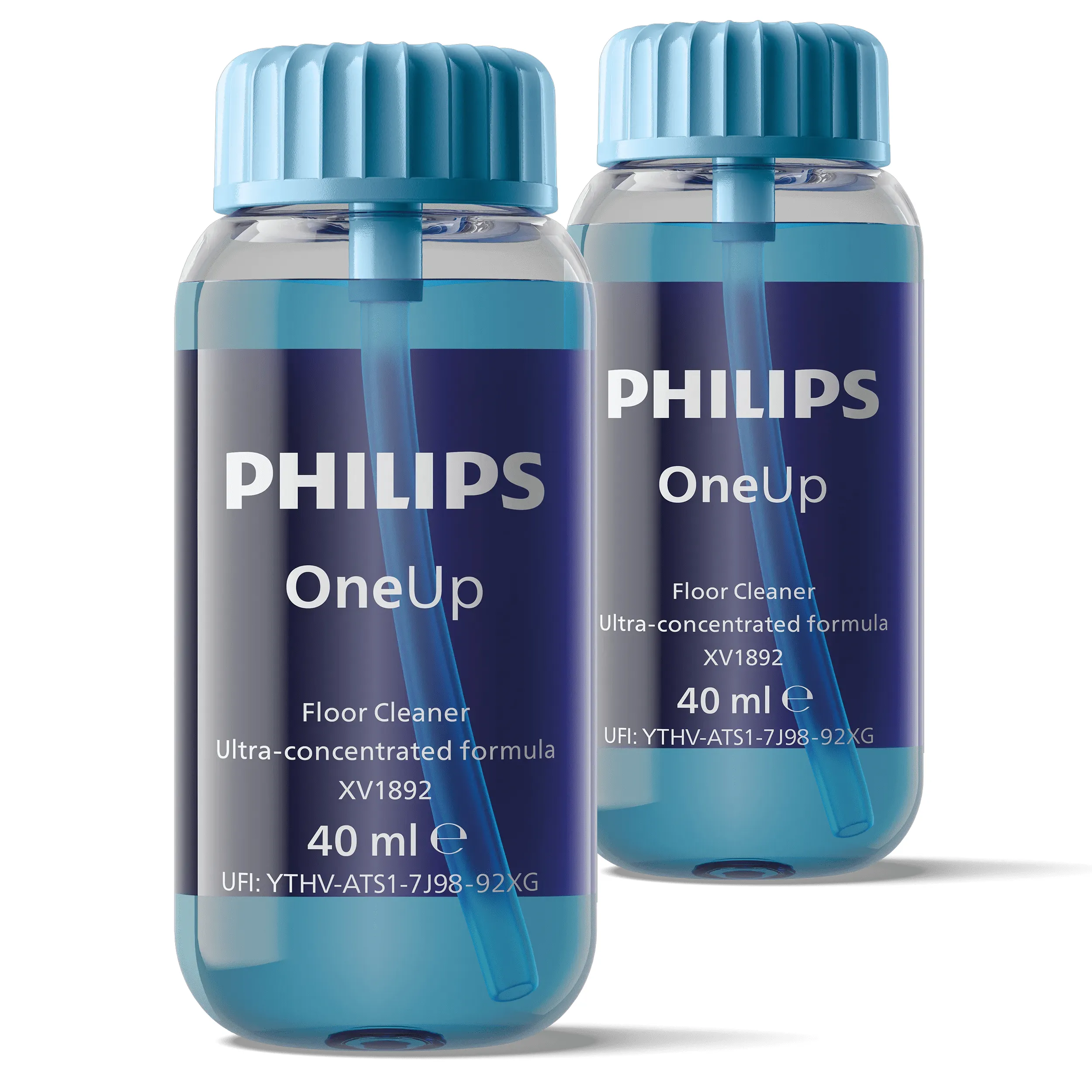 Philips OneUp XV1892/02 Ultra-Concentrated Floor Cleaner 2 x 40 ml
