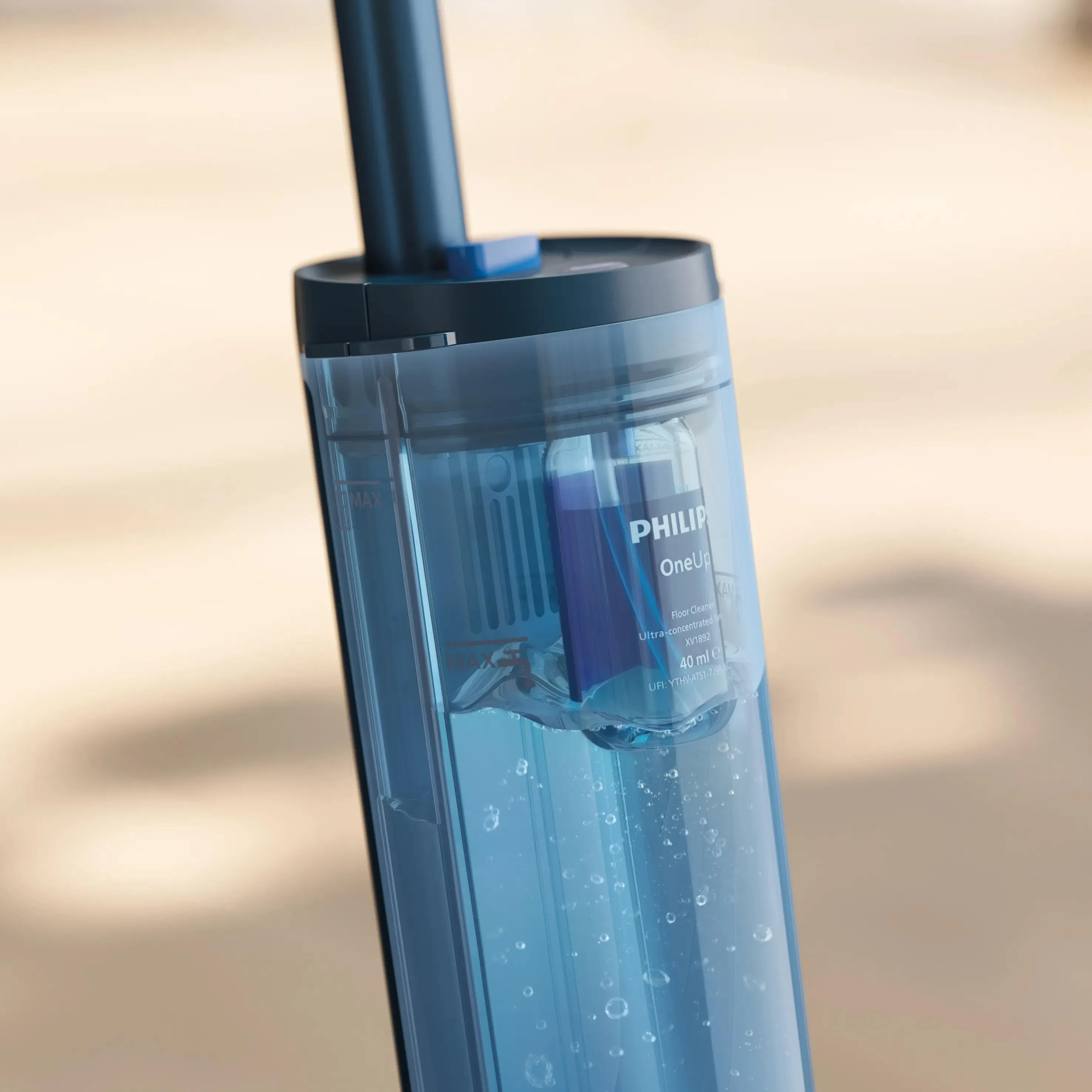 Philips OneUp XV1892/02 Ultra-Concentrated Floor Cleaner 2 x 40 ml