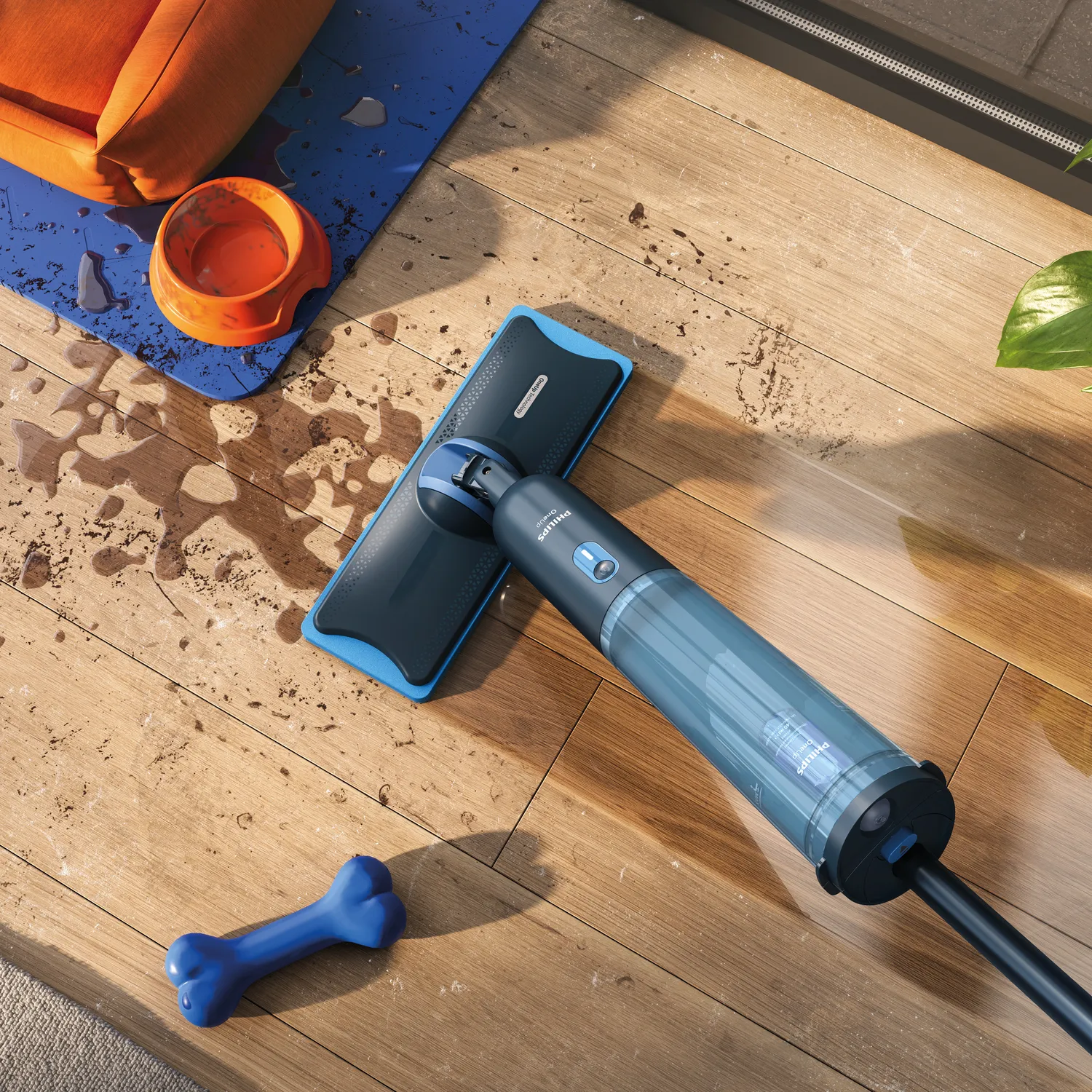 Philips OneUp XV1892/02 Ultra-Concentrated Floor Cleaner 2 x 40 ml