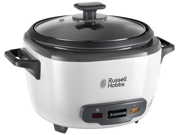 Russell Hobbs 27040-56 Rice Cooker, 3.3 L, 500 W, Black/White
