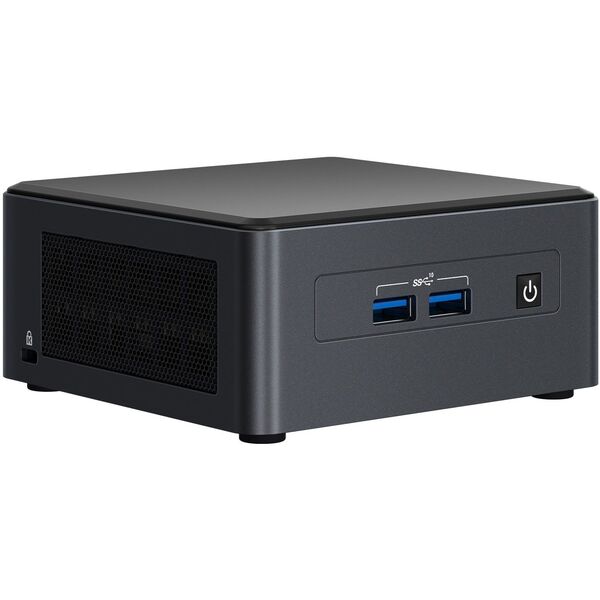 ASUS NUC 11 PRO Barebone BNUC11TNHV50L00 (Intel Core i5, vPro, tall, dual LAN, AC adapter, no cord)