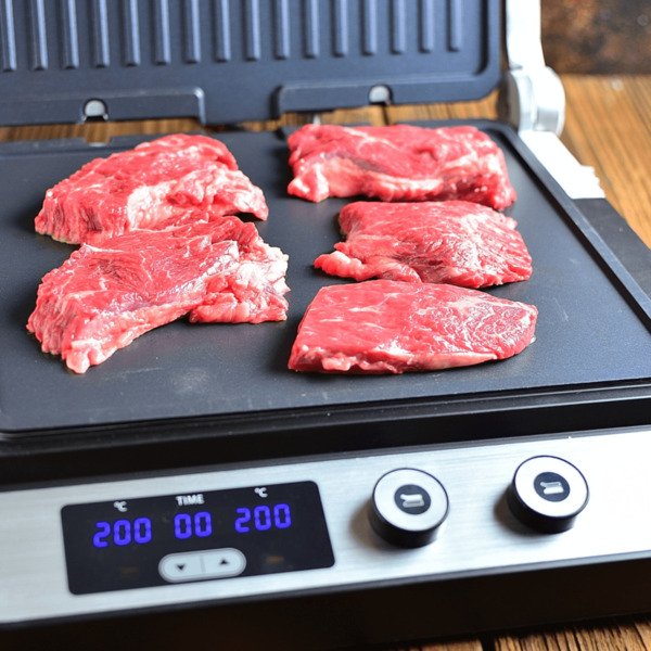 Steba FG 120 Contact Grill, 1800 W, Stainless Steel / Black