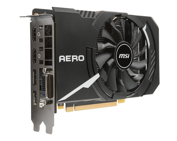 MSI GeForce GTX 1060 AERO OC ITX 3 GB - Graphics card