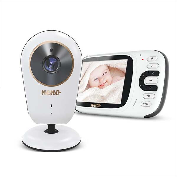 Neno Vera 3,2 tums videobabyvakt - vit