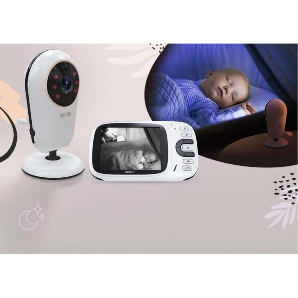 Neno Vera 3.2-inch Video Baby Monitor - White