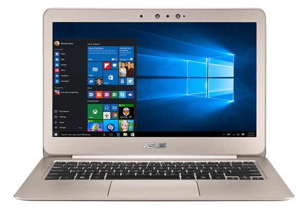Asus 13.3&quot; Zenbook UX305CA, 512GB, Win 10 Home - Notebook, Gold