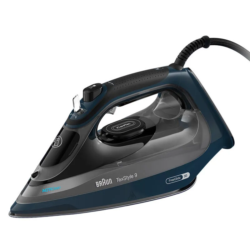 Braun TexStyle 9 SI 9682 DB -h&ouml;yrysilitysrauta, 3200 W, 0,33 l, Dark Blue