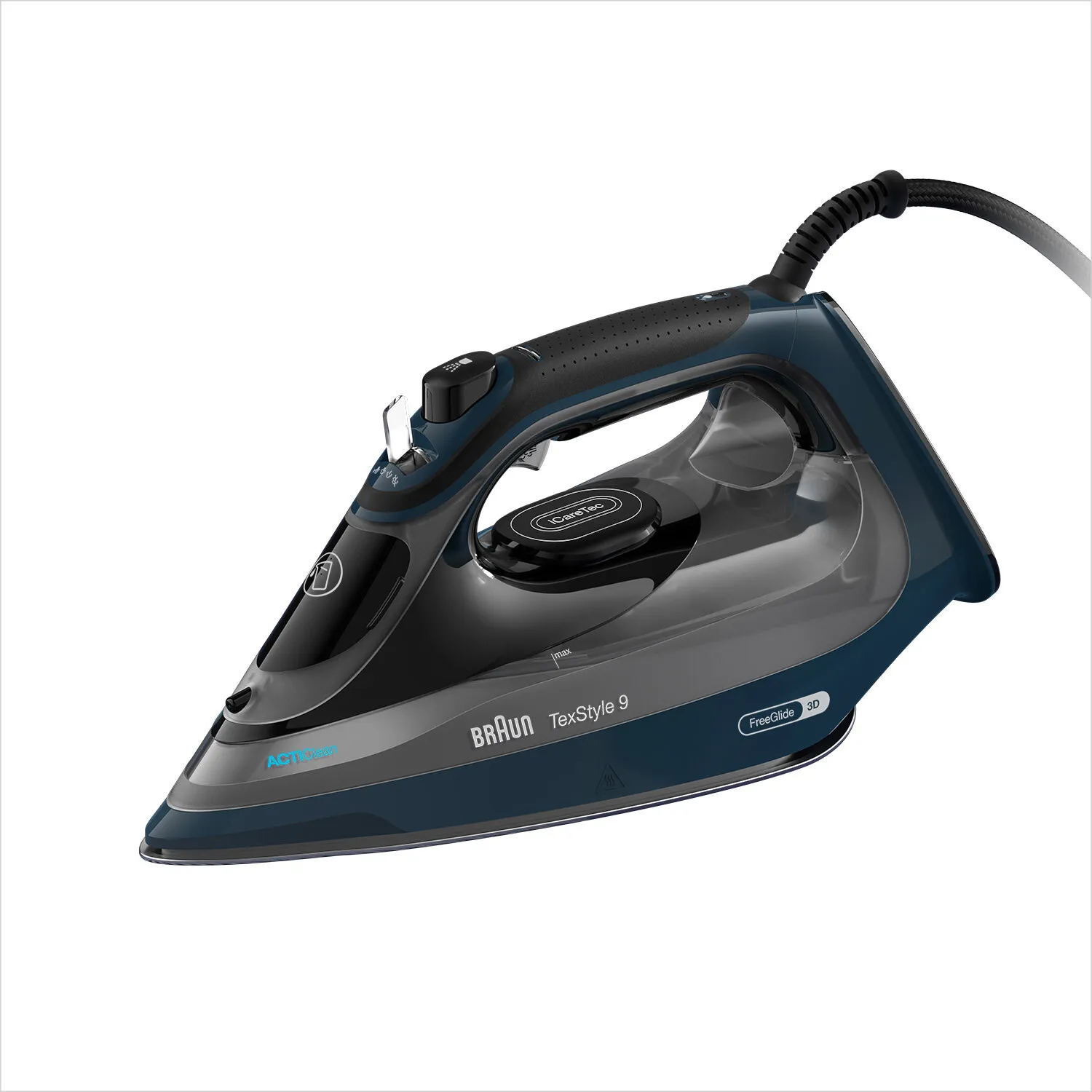 Braun TexStyle 9 SI 9682 DB Steam Iron, 3200W, 0.33L, Dark Blue