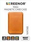 Screenor MAGi Magnetic Card Case Brown