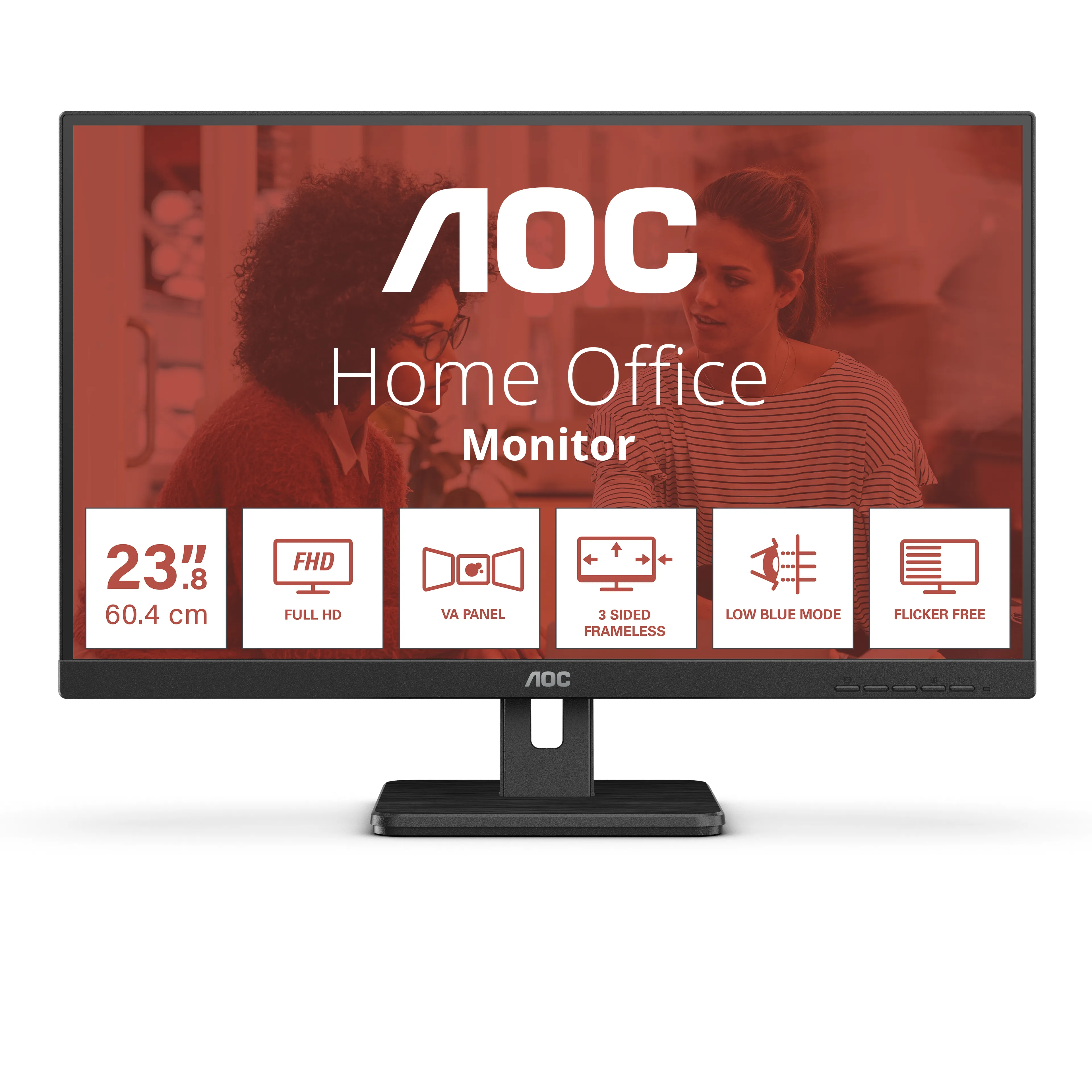 AOC 24E3UM 23.8" Full HD, VA Monitor with USB hub