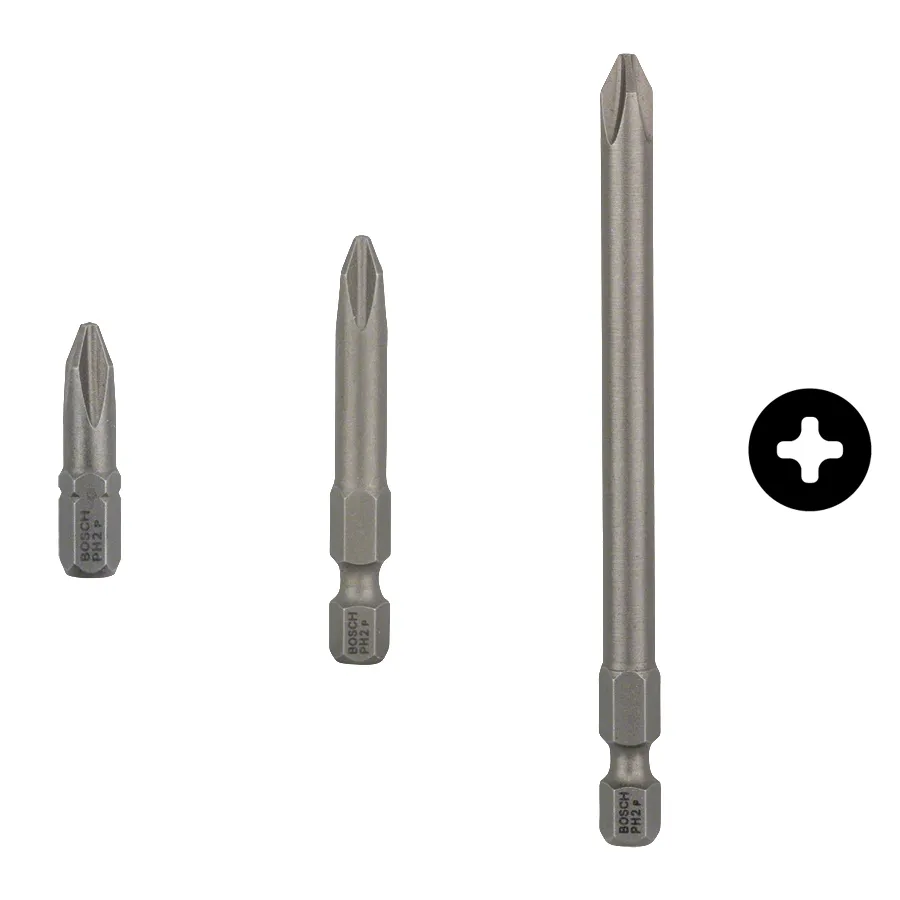 Bosch PH3 3 pcs Extra hard 25mm - screwdriver bit Bosch PH3 3 pcs Extra hard 25mm - screwdriver bit