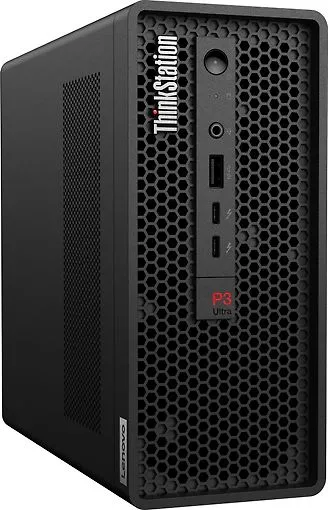 Lenovo ThinkStation P3 Ultra SFF i9-13900, 32GB, 1TB, NVIDIA RTX A2000 12GB, Win 11 Pro Workstation, Black