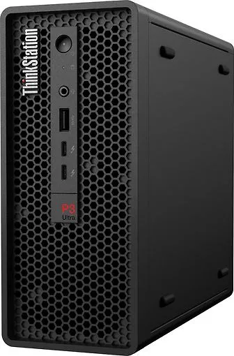 Lenovo ThinkStation P3 Ultra SFF i9-13900, 32GB, 1TB, NVIDIA RTX A2000 12GB, Win 11 Pro Workstation, Black