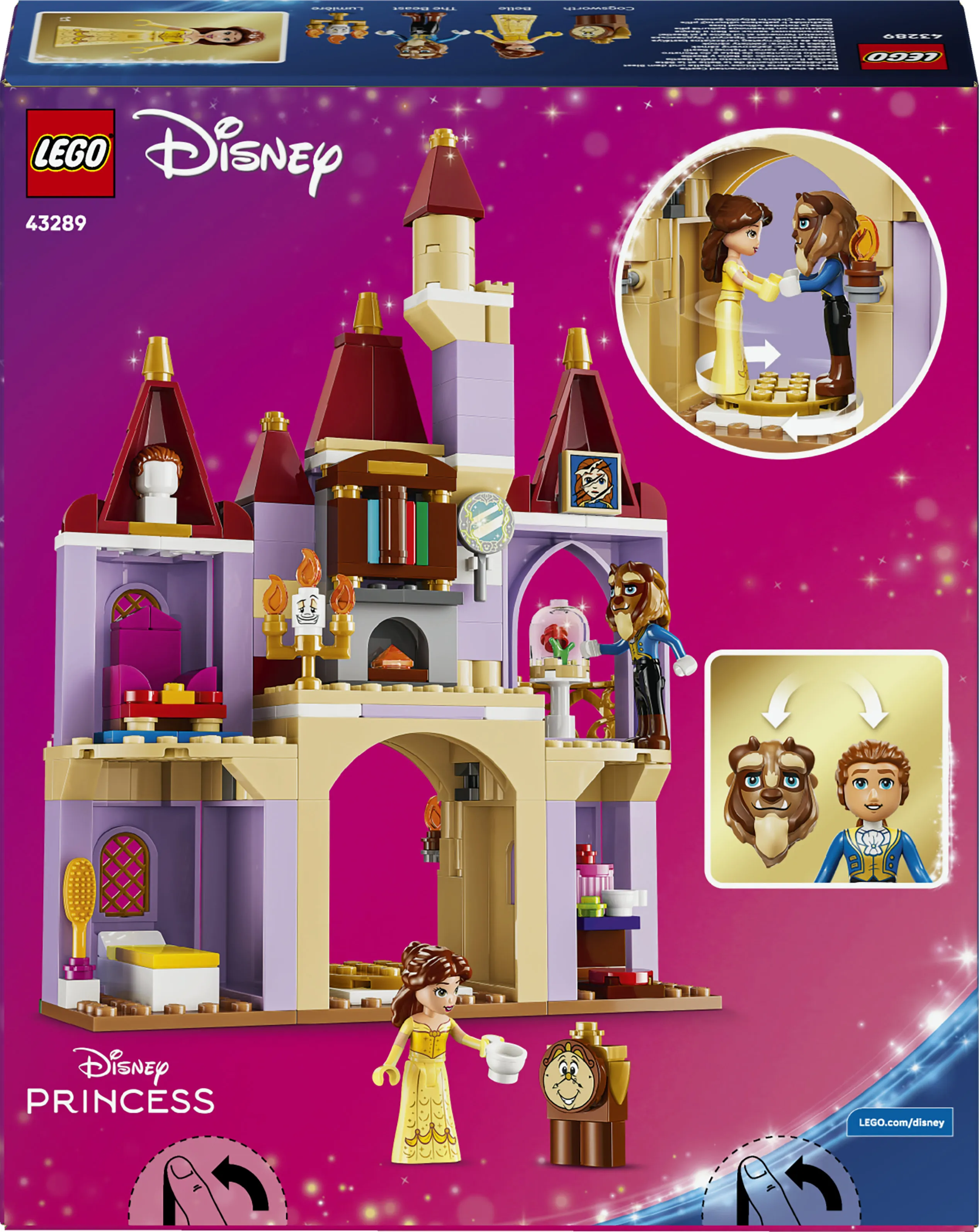 LEGO Disney Princess Enchanted Castle of Beauty and the Beast 43289