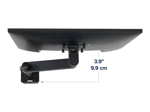 Ergotron NX Mount Arm - monitor arm, black, 34&quot;, 8kg