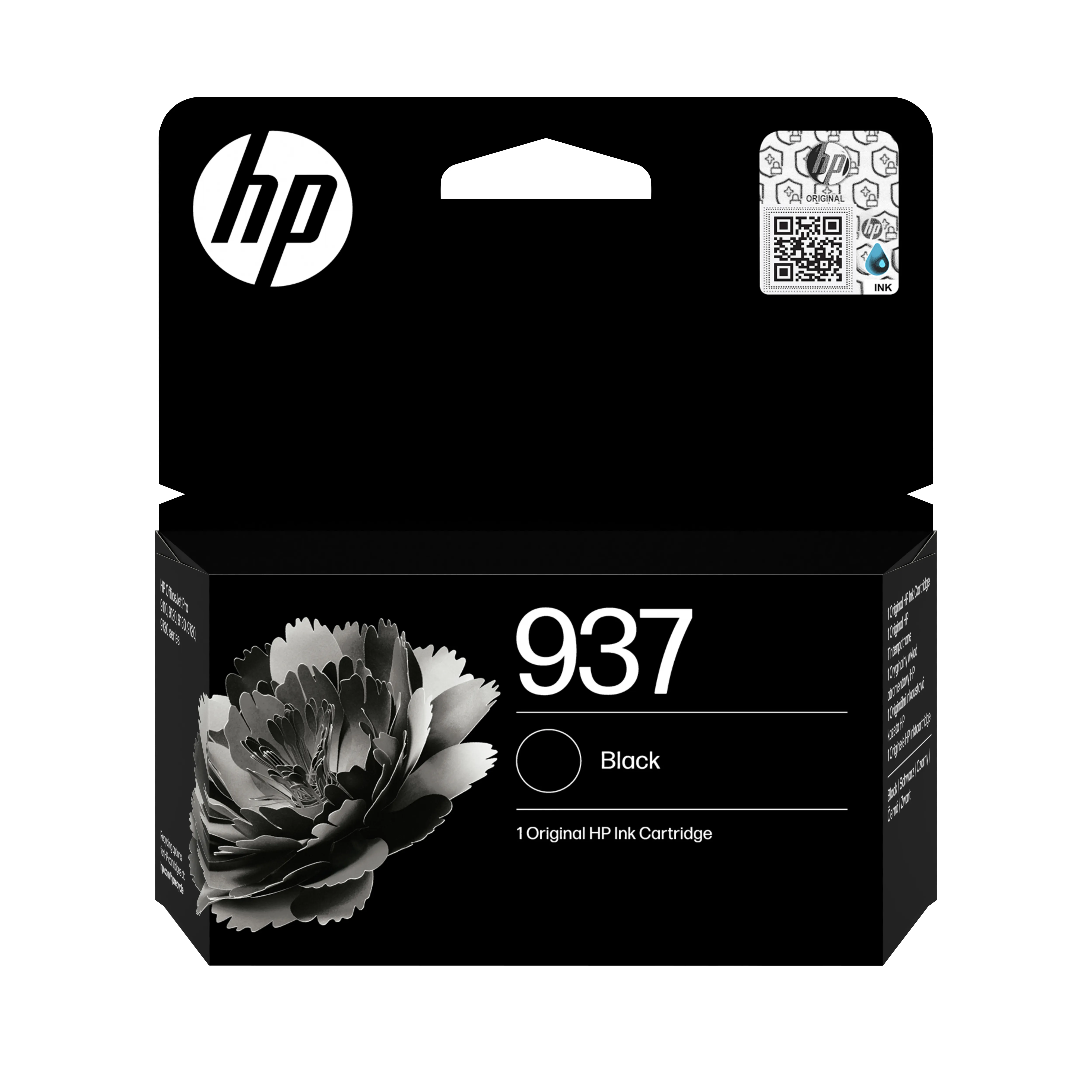 HP Ink/HP 937 Black Original Ink Cart
