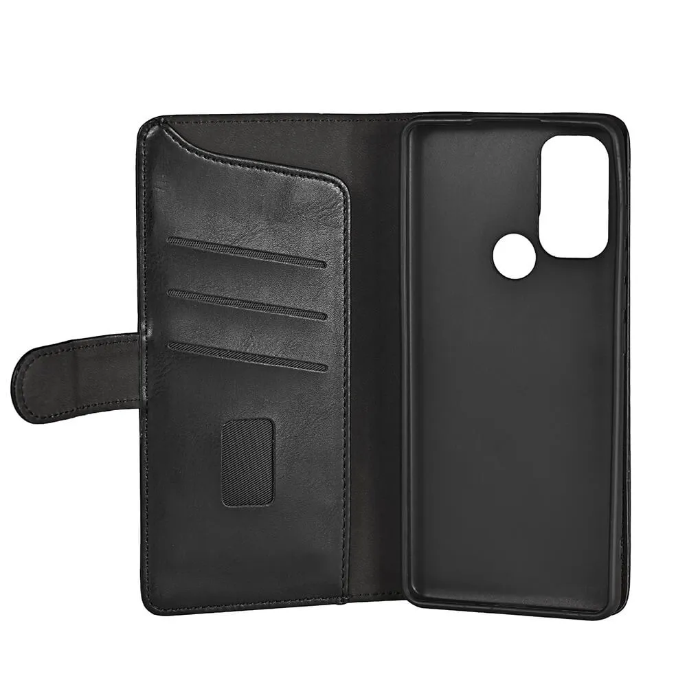 GEAR Wallet, Moto G60s - Wallet Case, Black