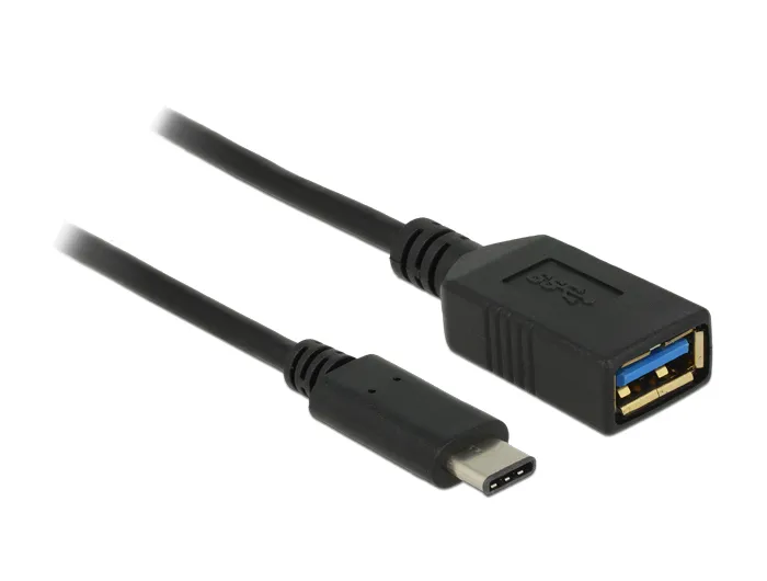 DeLOCK Adapteri USB 3.1 Gen 1 USB Typ -C uros -  USB typ A naaras