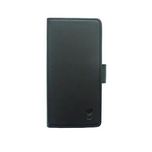 GEAR Wallet, Moto G6 Play - pl&aring;nboksfodral, Svart