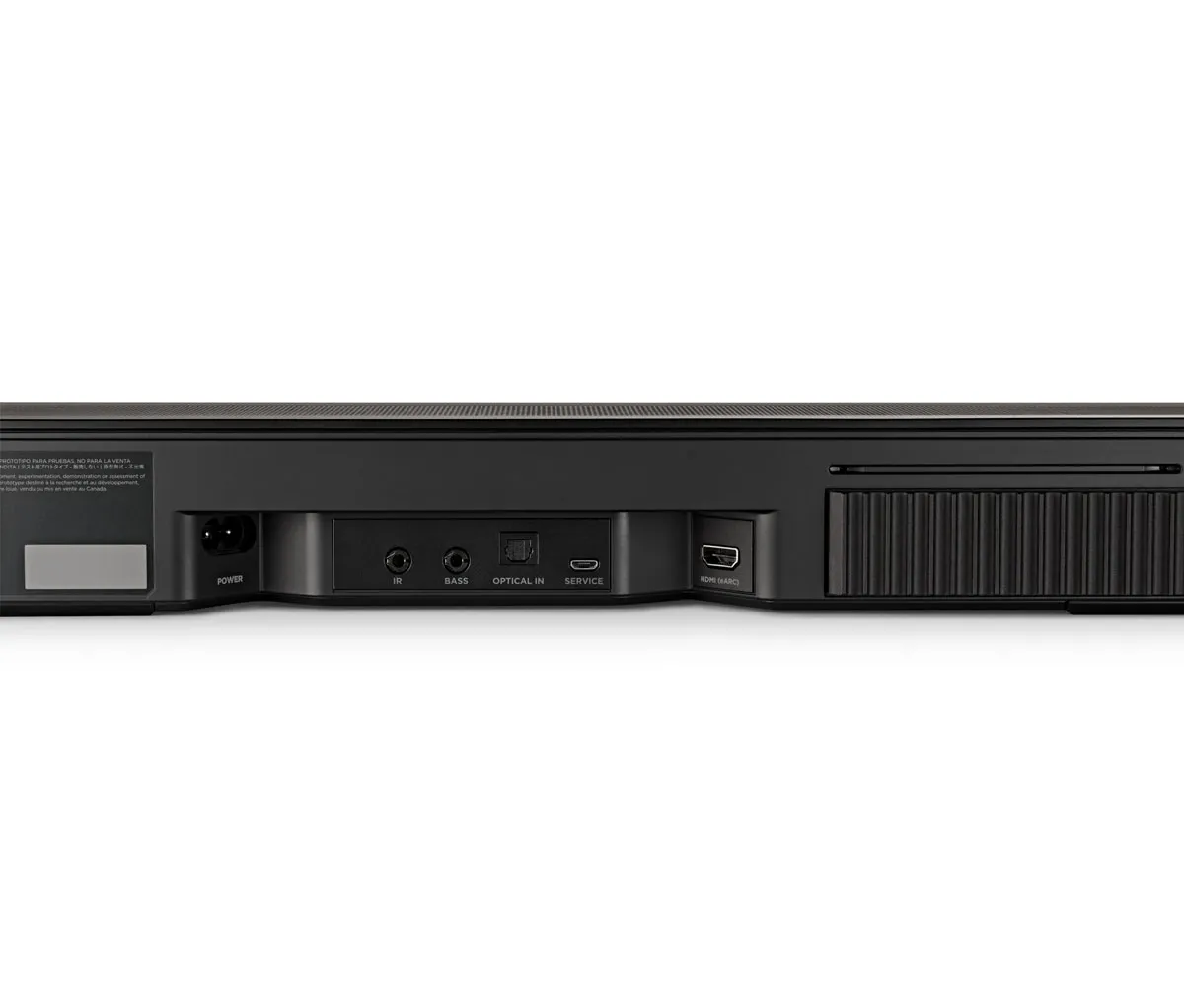 Bose Smart Soundbar 600 - soundbar, black