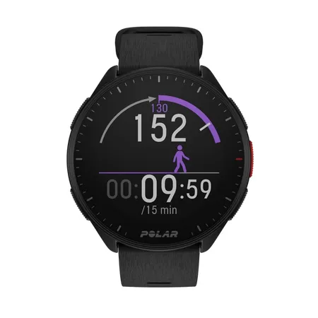 Polar Pacer -sport watch, Night Black