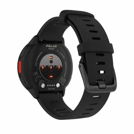 Polar Pacer -sport watch, Night Black