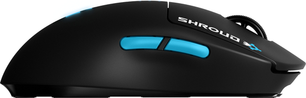 Logitech G Pro SHROUD - wireless gaming mouse, Black/Blue