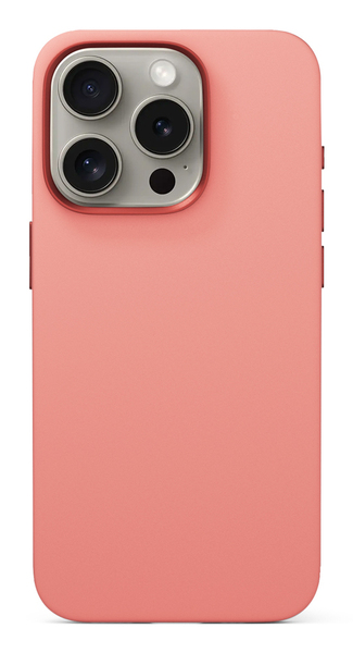 Epico Mag+ Silicone Case Pro, iPhone 16 Plus - Case, Peach Pink