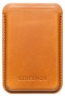 Screenor MAGi Magnetic Card Case Brown