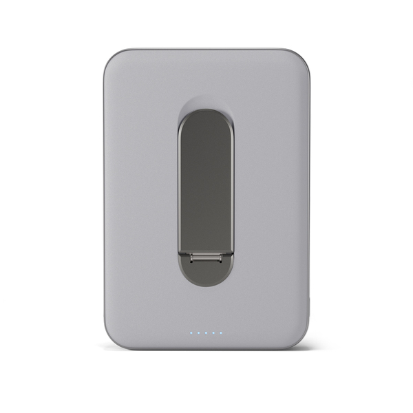Epico UltraPack Qi2 Slim 5000mAh Alu Mag+ Wireless Power Bank EM52 - titanium