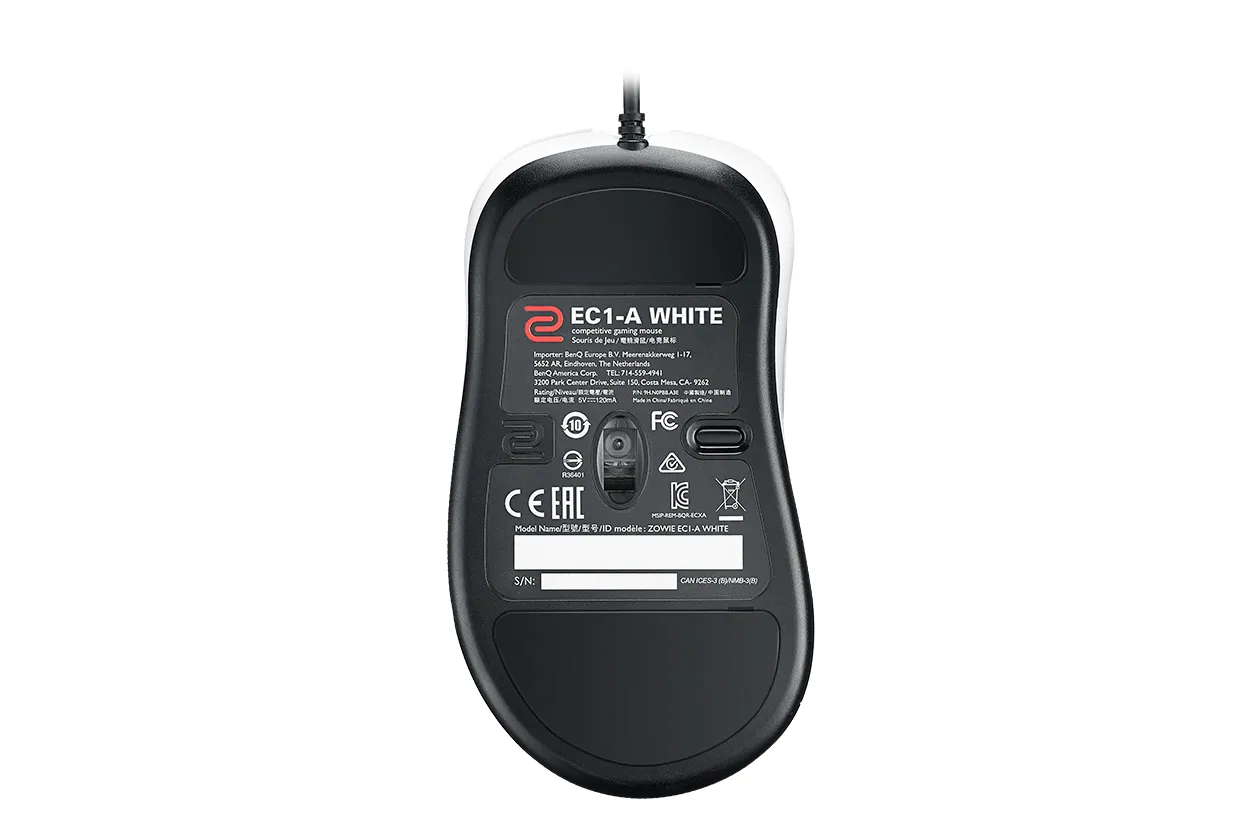 ZOWIE by BenQ EC1-A -pelihiiri, Valkoinen ZOWIE by BenQ EC1-A -pelihiiri, Valkoinen