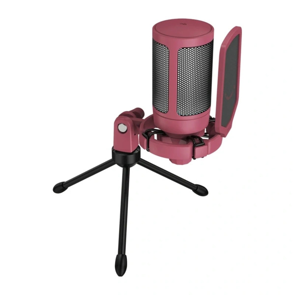 FIFINE AmpliGame A6VR, USB, Condenser Microphone, Red
