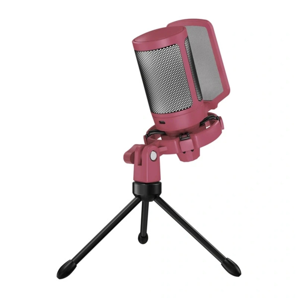 FIFINE AmpliGame A6VR, USB, Condenser Microphone, Red
