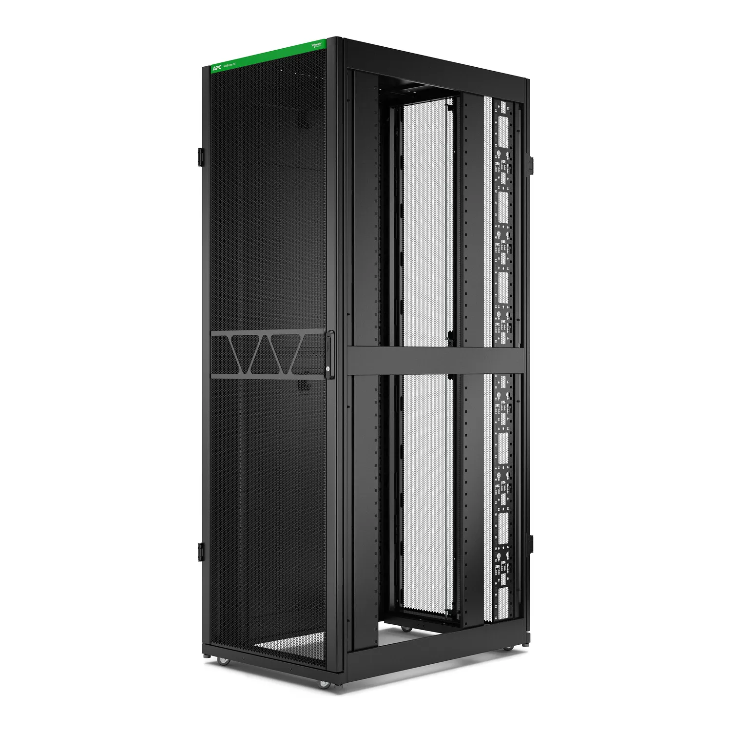APC NetShelter SX Server Rack Gen 2 48U 2258H x 750W x 1070D mm w/ Sides Black