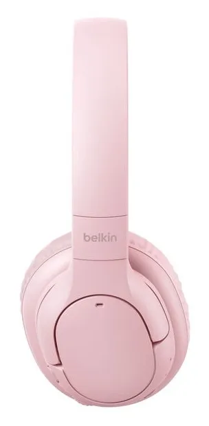 Belkin SoundForm Play ANC Wireless Over-ear Headphones, Pink