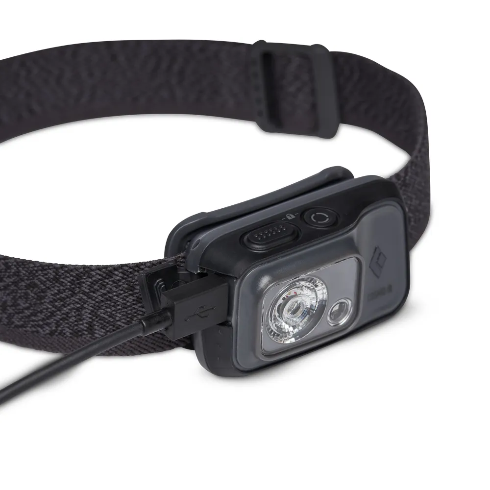 Black Diamond Cosmo headlamp 350-R, led light