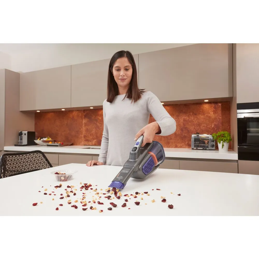 Black+Decker Dustbuster Pet BHHV520BFP 2Ah 0.7L Handheld vacuum cleaner, Black, Violet